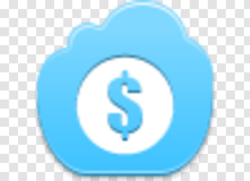 Clip Art - Share Icon - Blue Cloud Transparent PNG