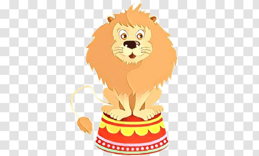 Cartoon Lion Clip Art Big Cats Animal Figure - Pomeranian Transparent PNG