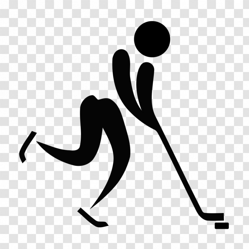 Winter Olympic Games Floorball Ice Hockey Sport Pictogram Transparent PNG