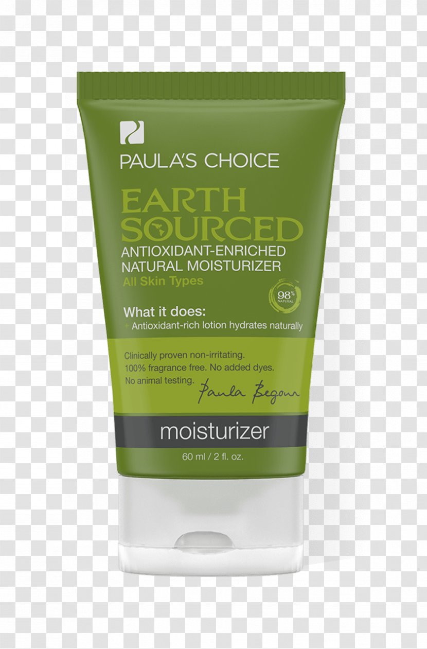 Cream Paula's Choice Earth Sourced Moisturizer Toner Cleanser - Skin Care Transparent PNG