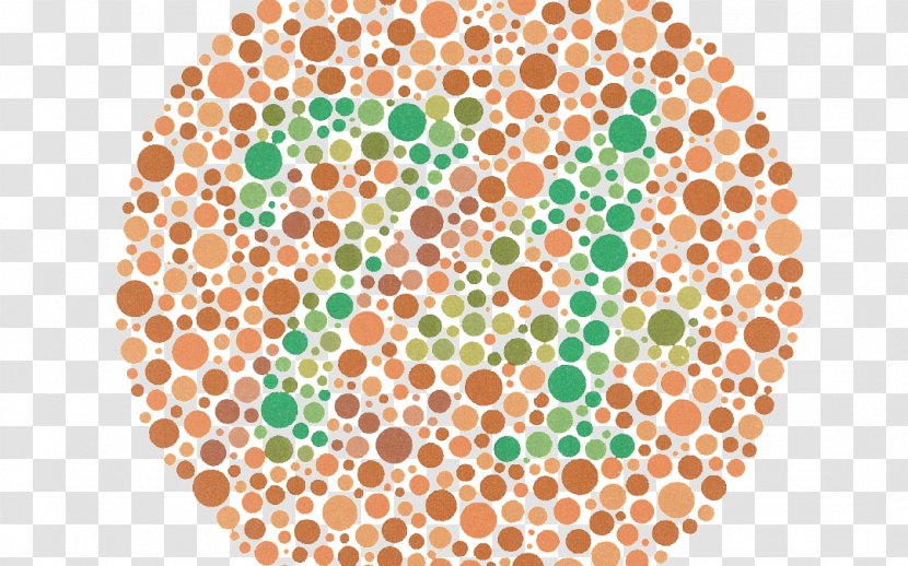 Ishihara Test Color Blindness Vision Loss Visual Perception - Area Transparent PNG