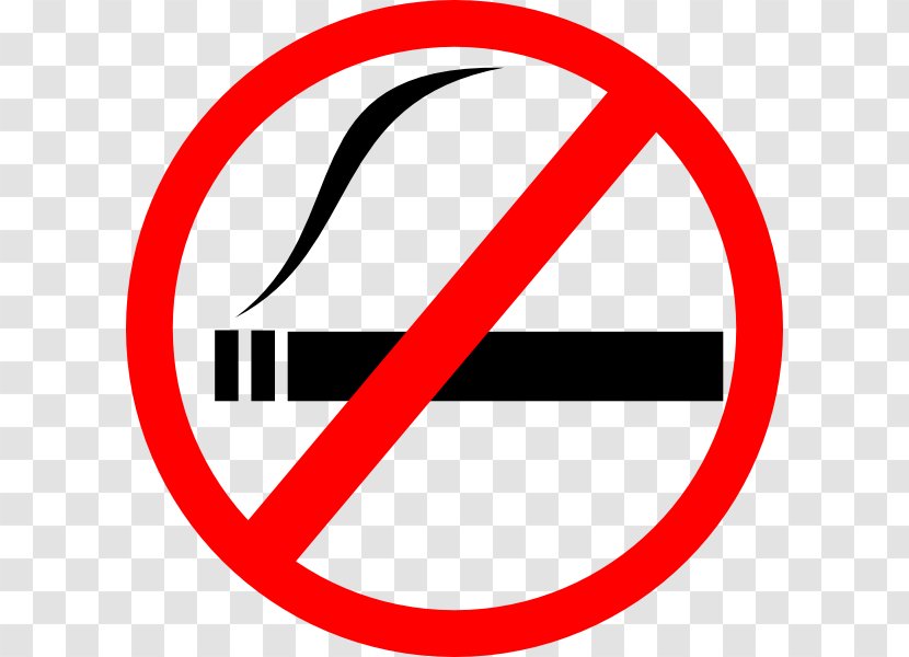 Smoking Ban Sign Clip Art - Cartoon - No Transparent PNG