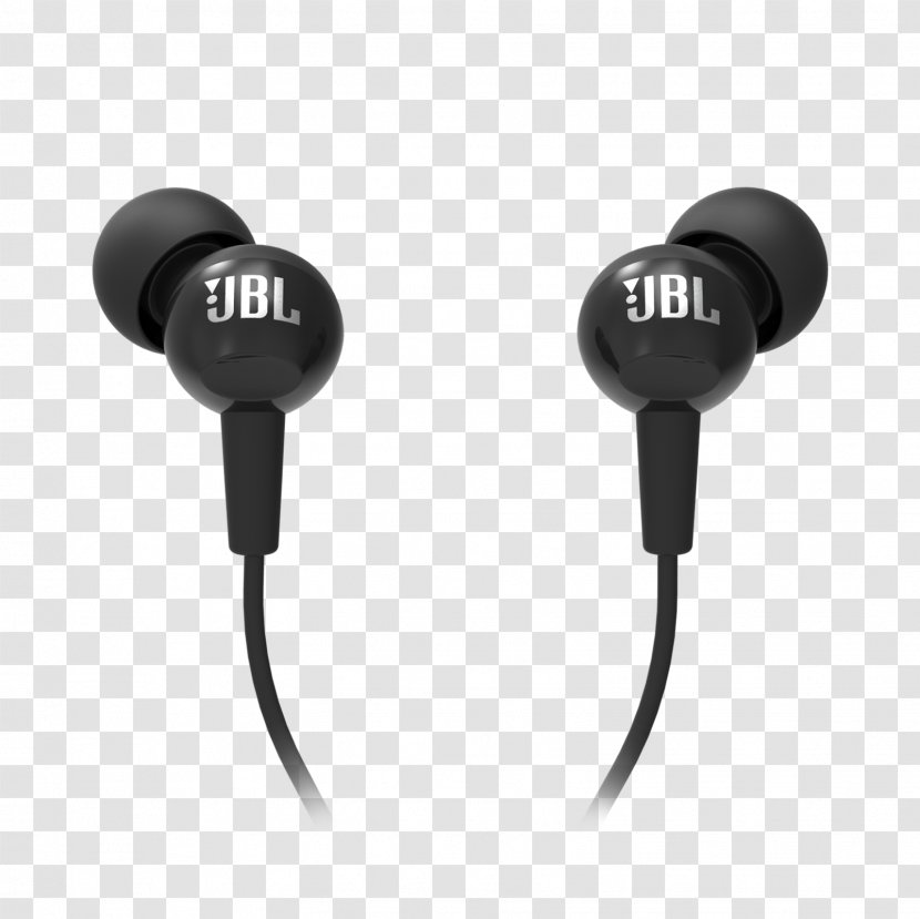 JBL C100SI Headphones Écouteur Apple Earbuds - Black Transparent PNG