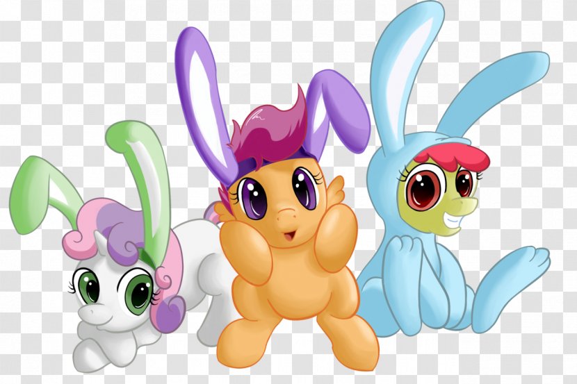 Easter Bunny Rabbit Bunnies And Rainbows Hare Avatar Dash! - Figurine - Ears Transparent PNG
