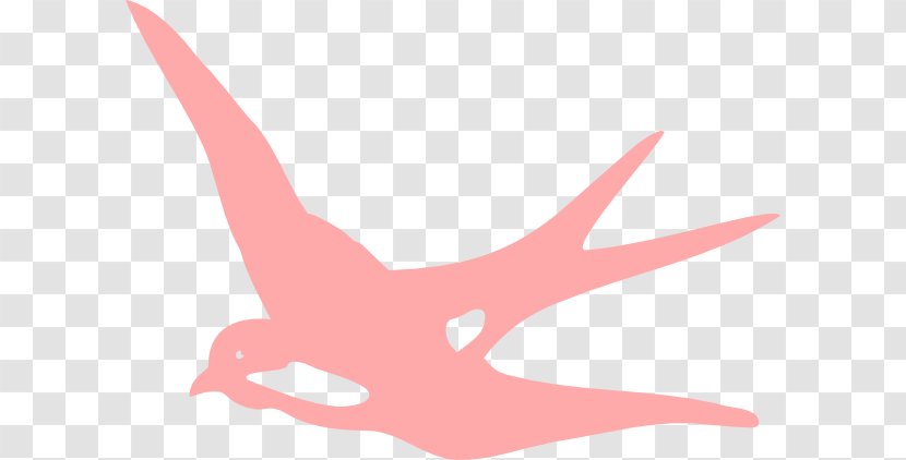 Bird Hirundininae Il Peso Dei Segreti Flight Illustration - Heart - Swallow Clipart Transparent PNG