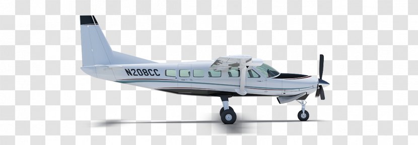 Propeller Cessna 208 Caravan Airplane Aircraft - Driven - Jet Cargo Hold Transparent PNG