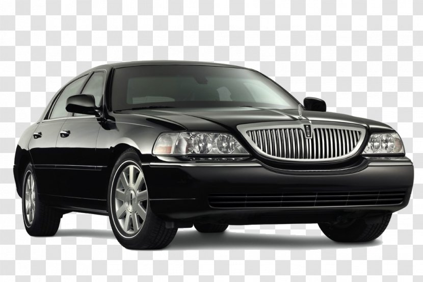 Lincoln Town Car Seattle–Tacoma International Airport Luxury Vehicle - Full Size Transparent PNG