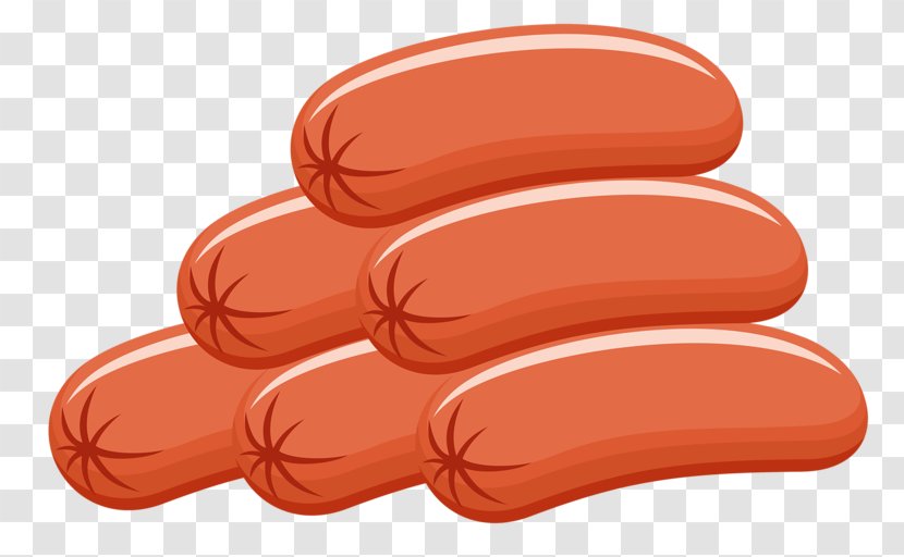 Breakfast Sausage Roll Hot Dog Clip Art - Making - Hand-painted Transparent PNG