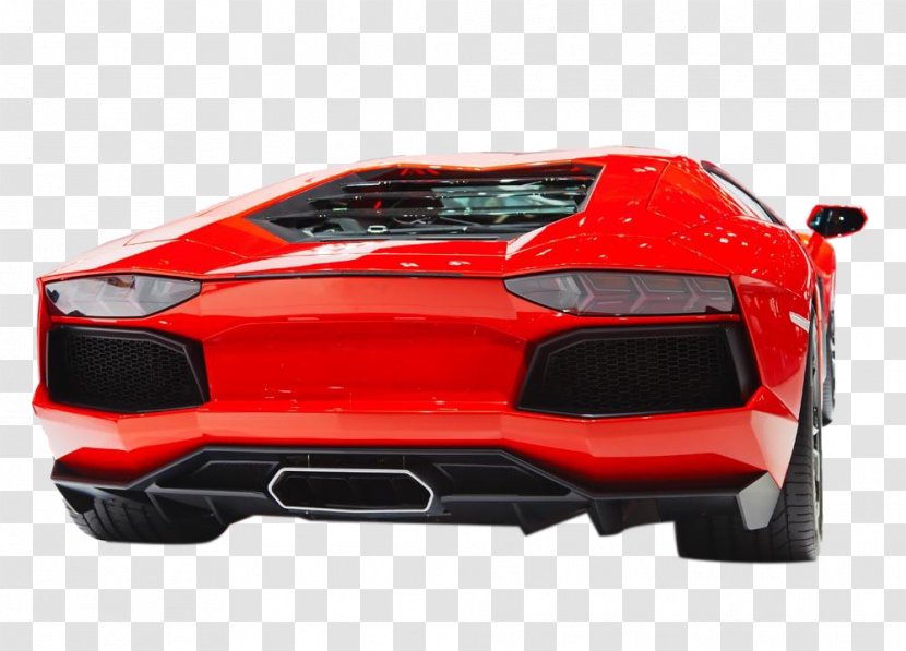 Sports Car - Photography - Red Back Transparent PNG