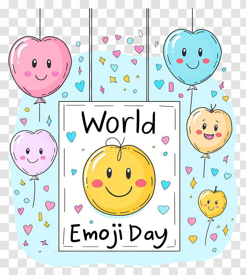 World Emoji Day - World Emoji Day Celebration Transparent PNG
