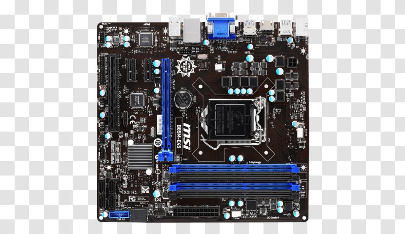 Intel LGA 1150 Micro-Star International Motherboard MicroATX - Land Grid Array - Socket Transparent PNG