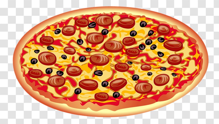 New York-style Pizza Bagel Clip Art - Dish Transparent PNG