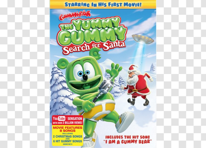 Gummi Candy I'm A Gummy Bear (The Song) Gummibär Film - Gummibar The Yummy Search For Santa - Christmas Cover Transparent PNG