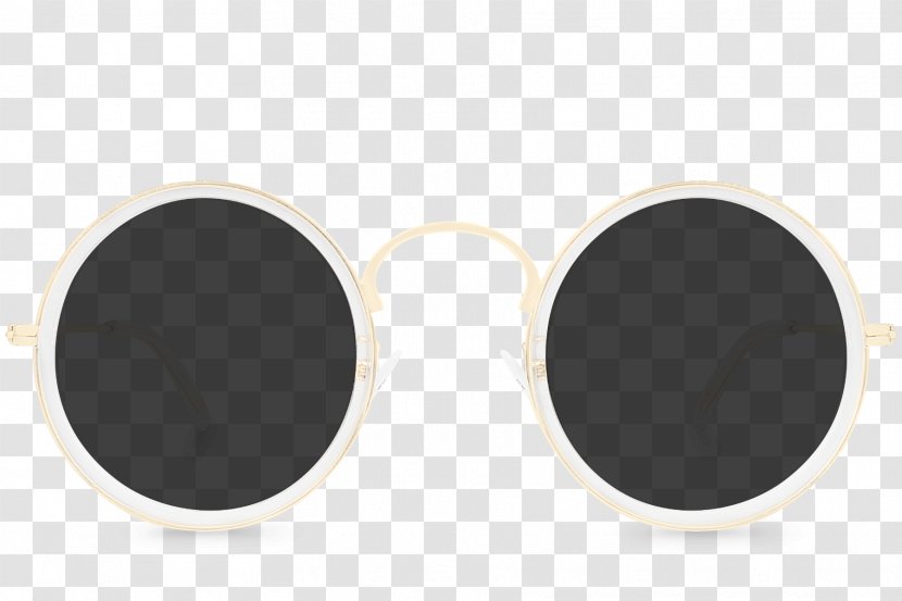 Cartoon Sunglasses - Black - Earrings Aviator Sunglass Transparent PNG