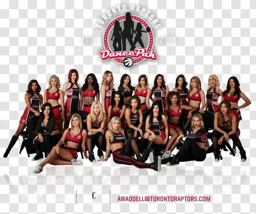 2015–16 Toronto Raptors Season NBA 2017–18 2016–17 - Dance - Team Sport Transparent PNG