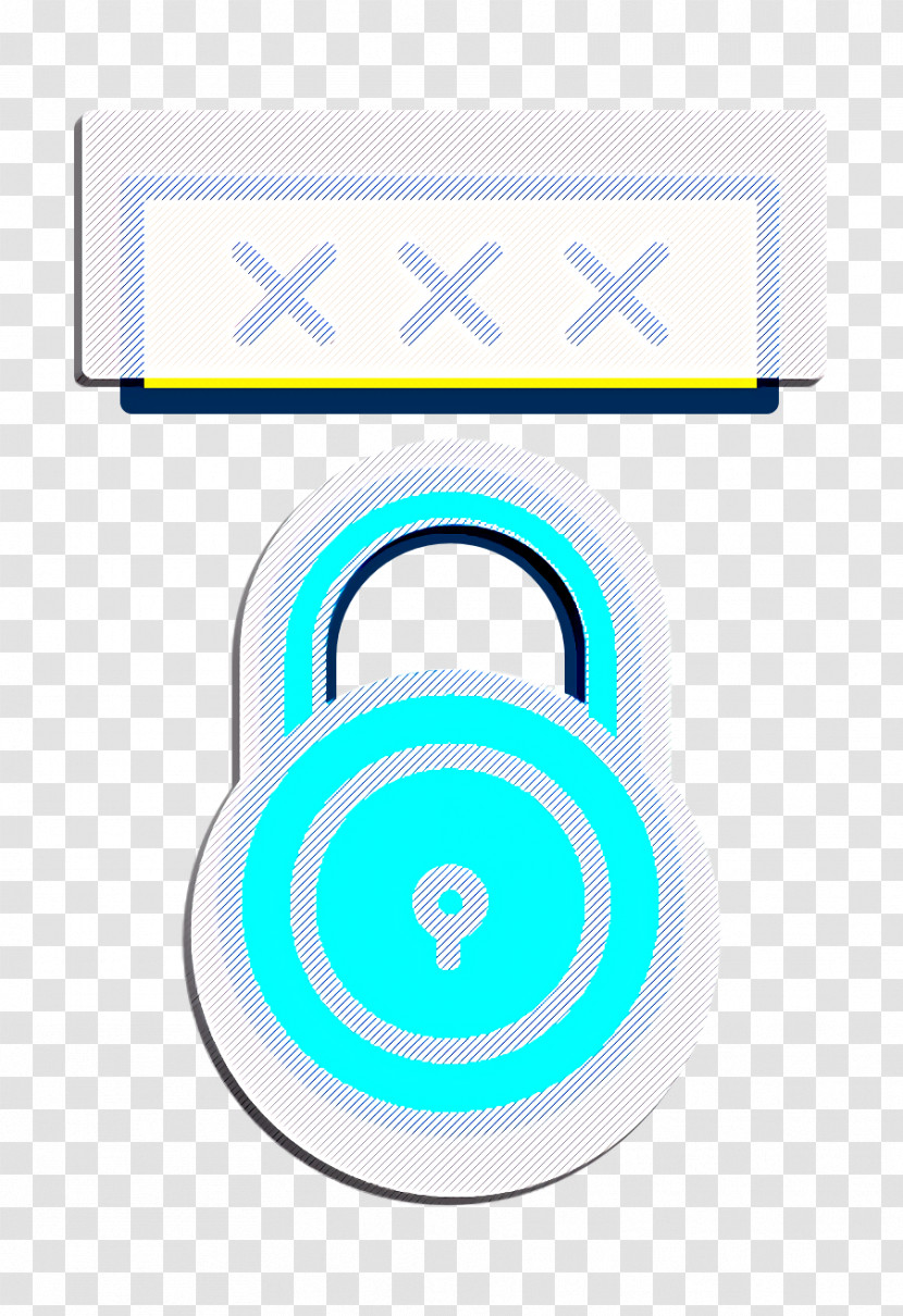Cyber Icon Password Icon Login Icon Transparent PNG