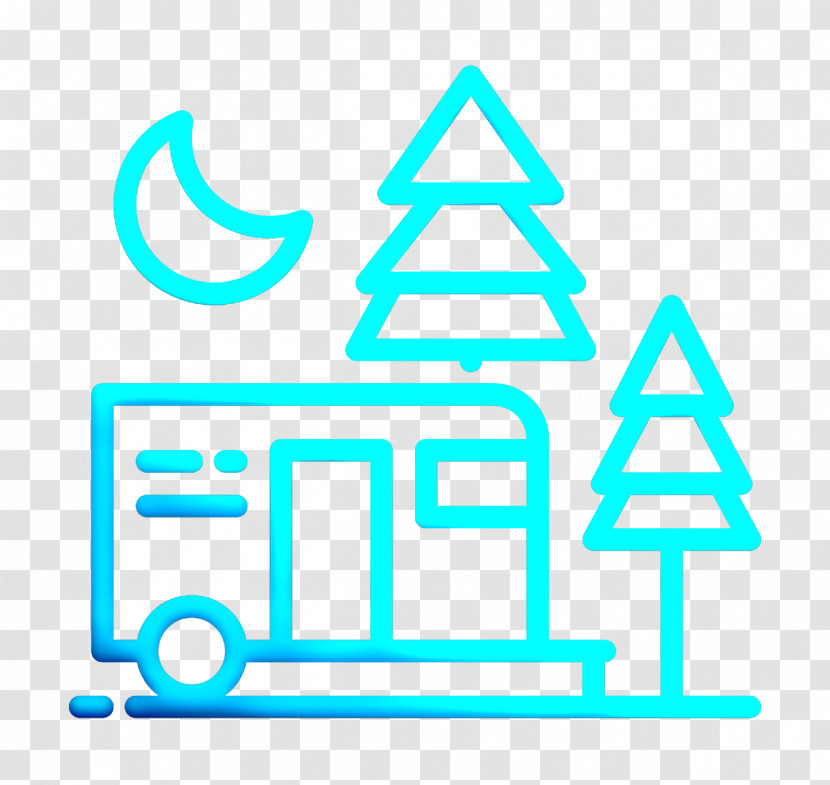 Moon Icon Camping Icon Nature Icon Transparent PNG