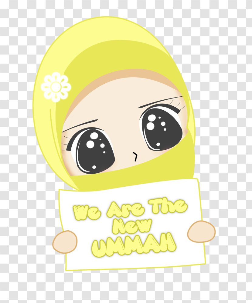 Muslim Islam Cartoon Hijab Transparent PNG