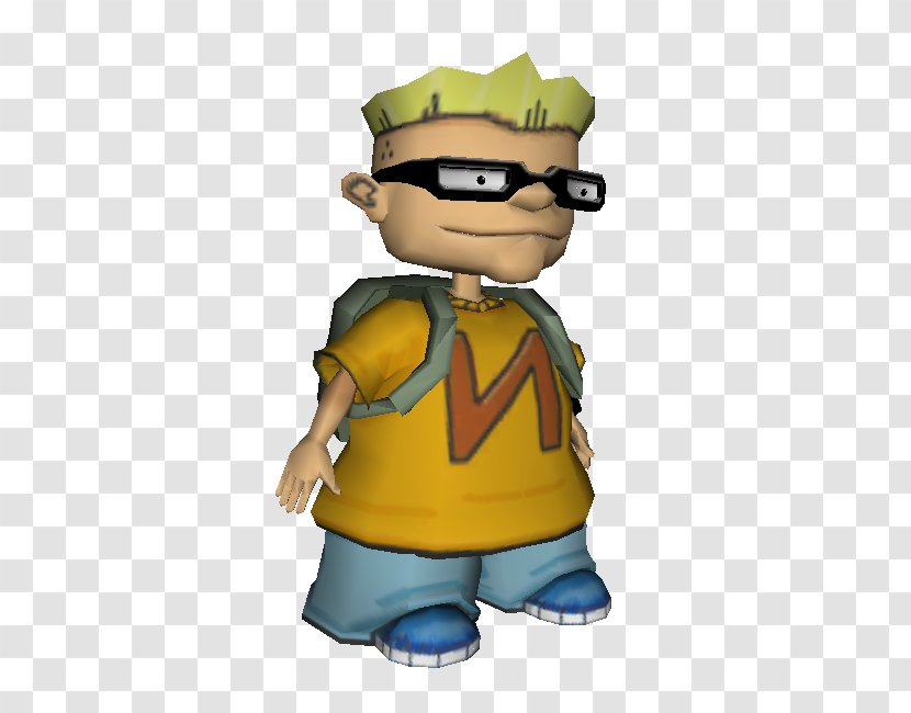 Cartoon Figurine Character Profession - Toy - Rocket Power Transparent PNG