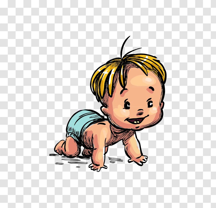 Cartoon Image Animation Child Vector Graphics - Male - Little Boy Transparent PNG