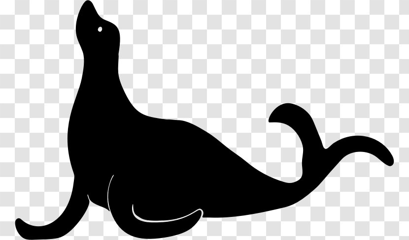 Free Silhouette Clip Art - Seal Transparent PNG