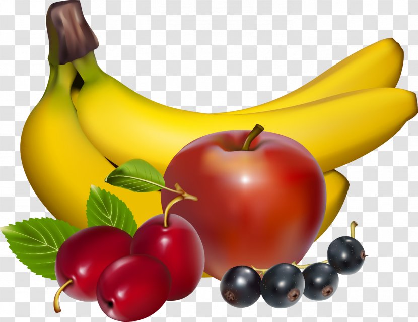 Fruit Banana Vegetable Clip Art - Frutti Di Bosco - Berries Transparent PNG