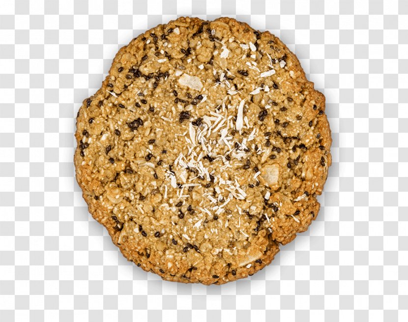 Chocolate Chip Cookie Biscuit Vegetarian Cuisine Organic Food Chia Seed - Cashew Cookies Transparent PNG