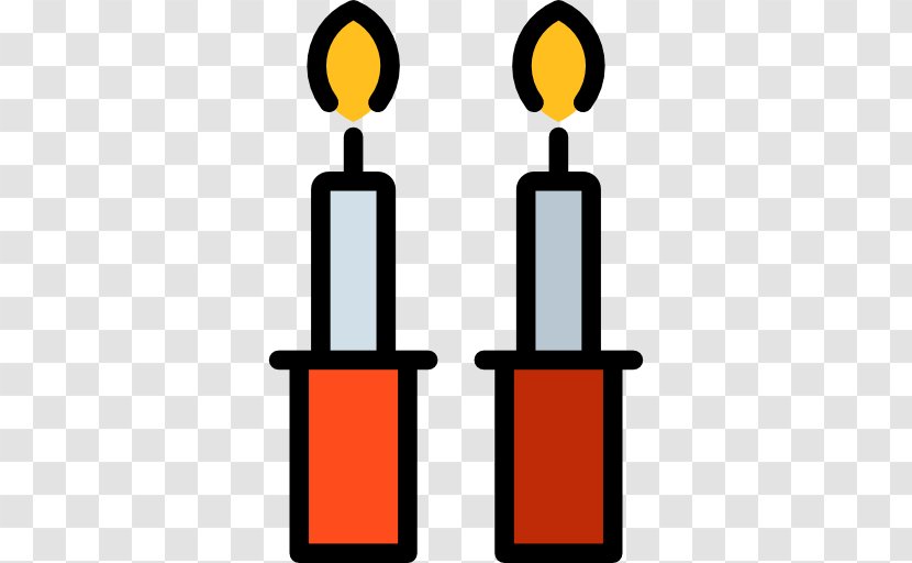 Candle Icon - Scalable Vector Graphics - Two Candles Transparent PNG
