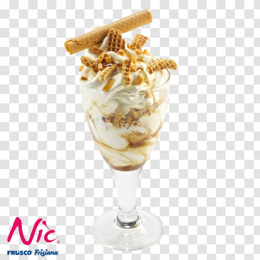 Sundae Knickerbocker Glory Ice Cream Parfait Dame Blanche - Syllabub Transparent PNG