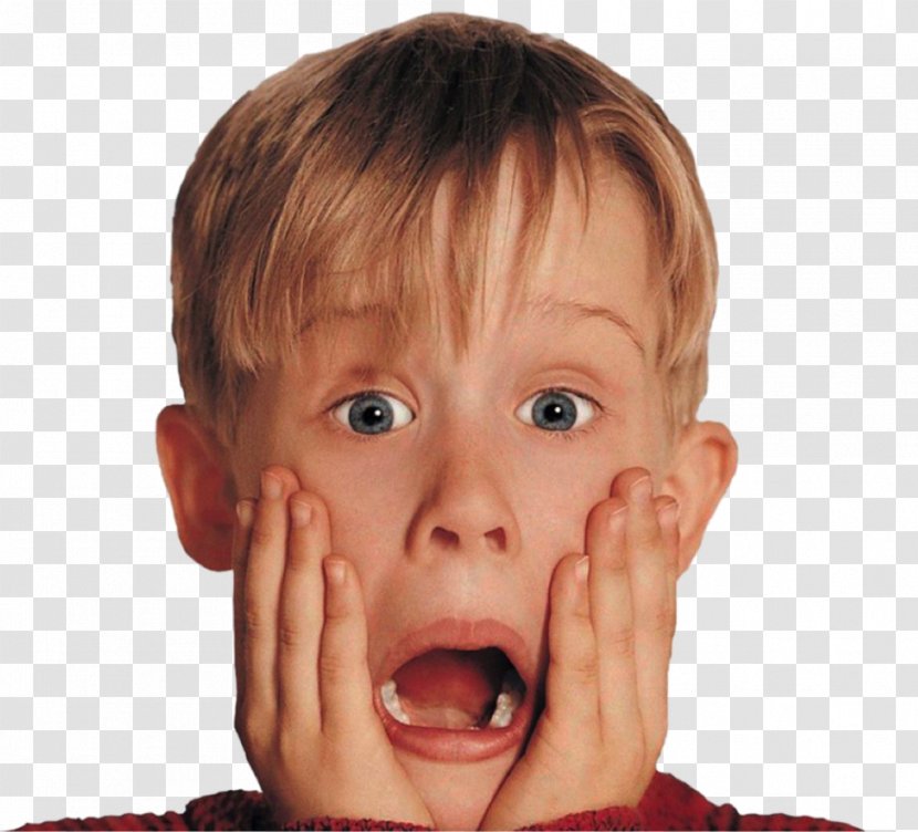 Home Alone Macaulay Culkin Kevin McCallister Clip Art Image - Frame - SUrprised Woman Transparent PNG