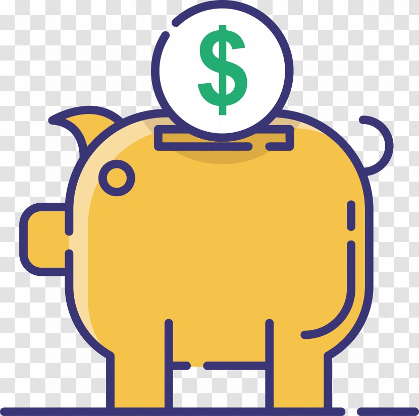 Piggy Bank Money - Google Images - Yellow Transparent PNG