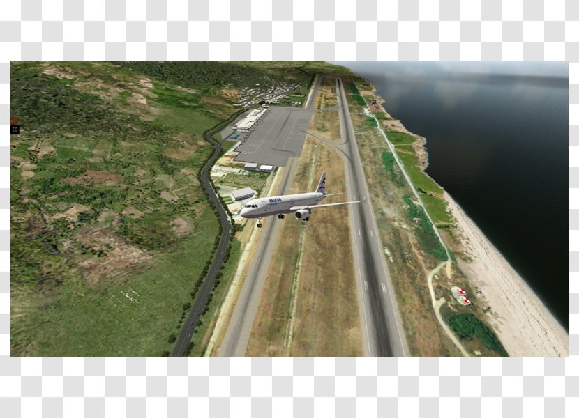 Rhodes International Airport Flight Airplane - Colossus Of Transparent PNG