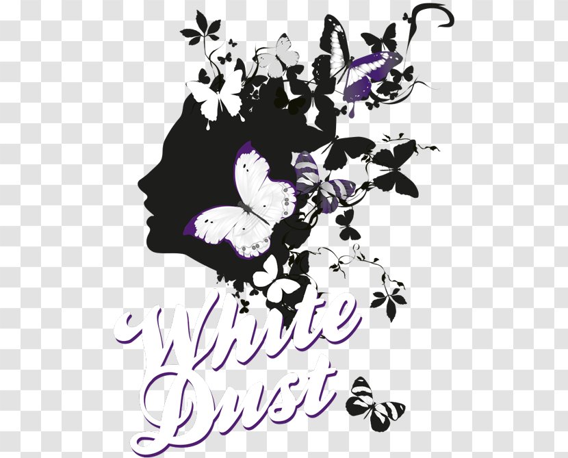 Butterfly Black And White Clip Art - Watercolor Transparent PNG