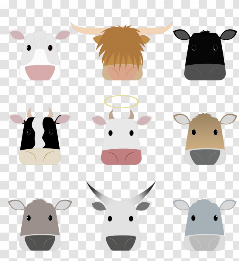 DeviantArt Dairy Cattle Digital Art - Cow Goat Family - Like Mammal Transparent PNG