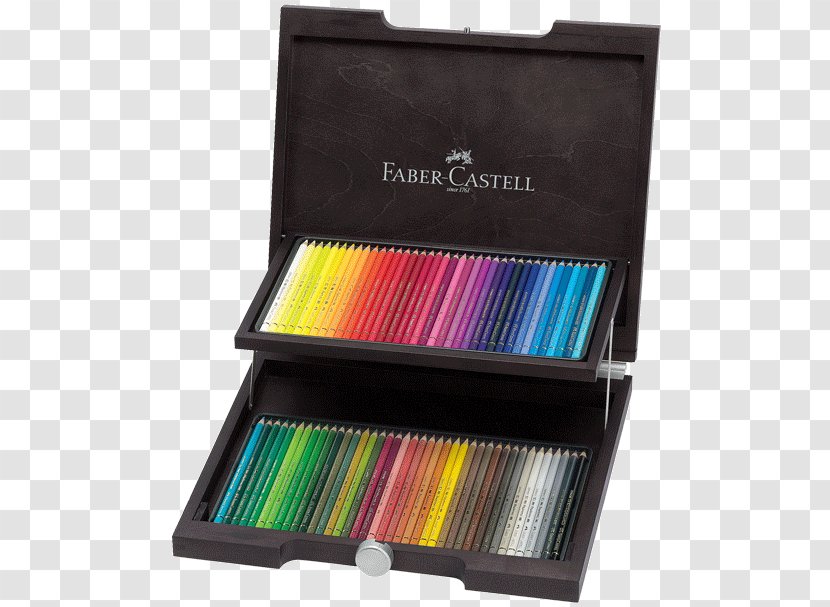 Colored Pencil Faber-Castell Wooden Box - Fabercastell Transparent PNG