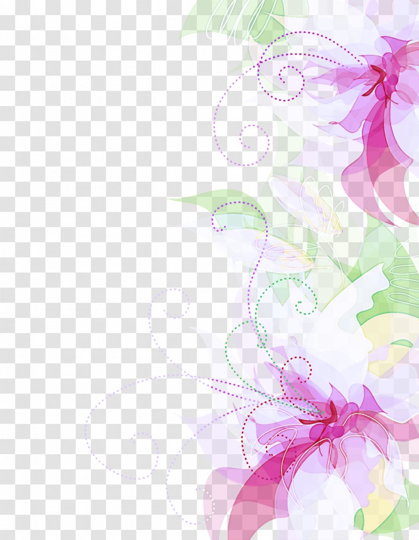 Pink Purple Lilac Violet Text - Plant Petal Transparent PNG