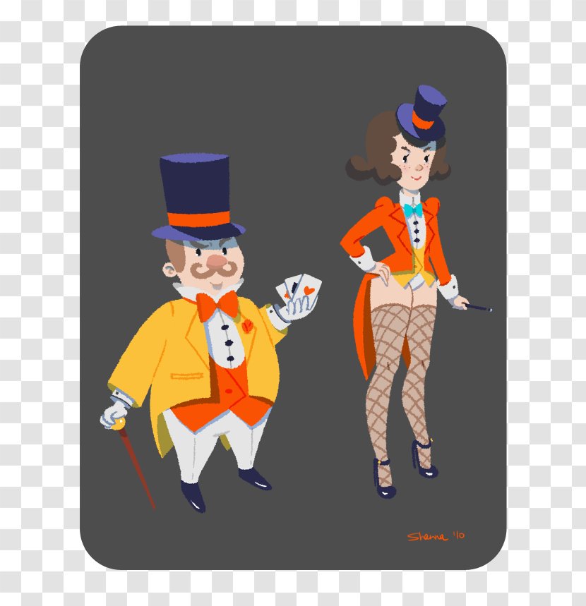 Clown Character Animated Cartoon - Fictional Transparent PNG