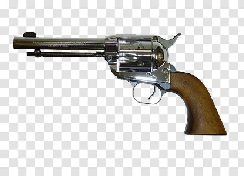American Frontier Colt Single Action Army Case-hardening Revolver Pistol - Python - Western Transparent PNG