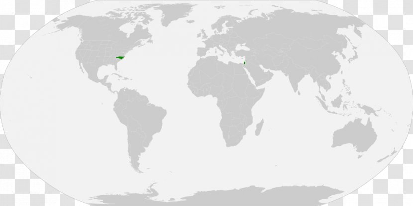 World Map Political Globe - Image Transparent PNG