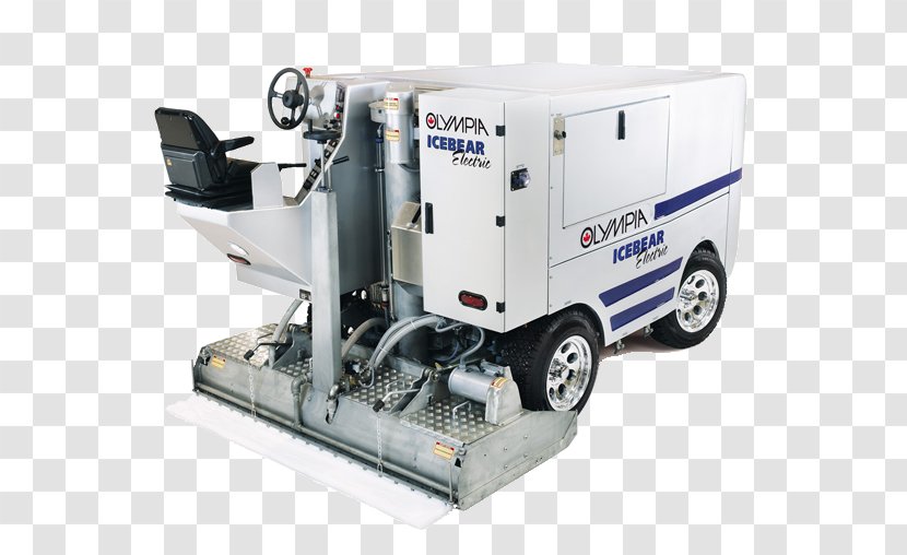 Machine Ice Resurfacer Resurfice Corporation Rink Electric Motor - Olympia Transparent PNG
