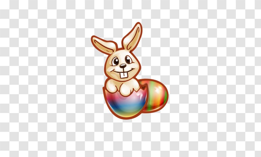 Easter Bunny Egg - Greeting Card Transparent PNG