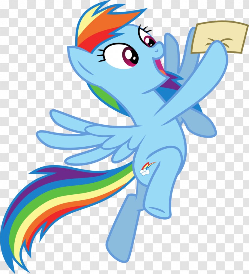 Letter Pony Rainbow Dash - Cartoon - After Rain Transparent PNG