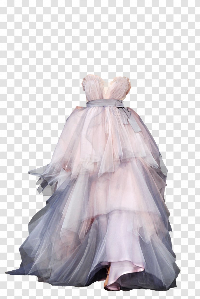 Gown Cocktail Dress Shoulder Pink M - Skirt Transparent PNG