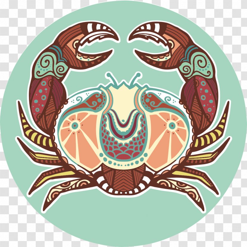 Crab Cancer Zodiac Astrological Sign Horoscope - Sun Astrology - Capricorn Transparent PNG