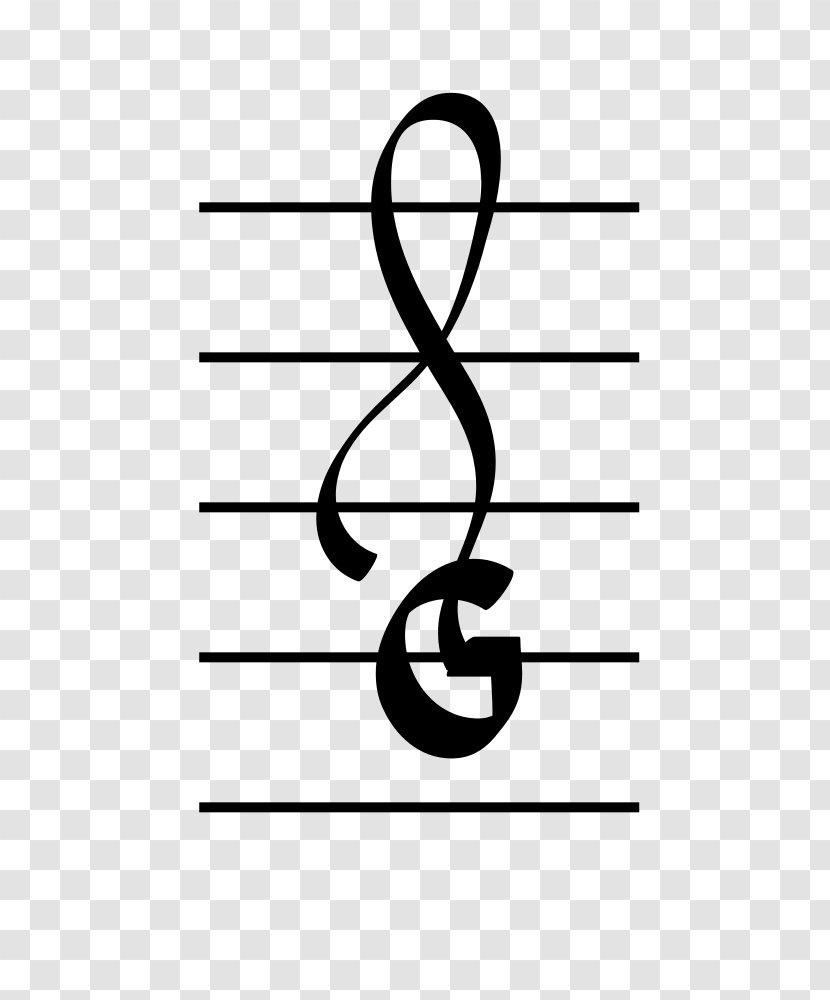 Clef Wikimedia Commons Mensural Notation Clip Art - Heart - Picture Of G Transparent PNG