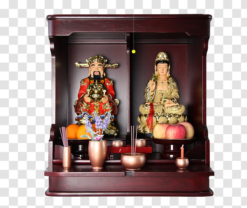 Temple Altar Worship - Furniture - A Cupboard With Partition Transparent PNG