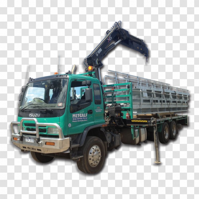 Commercial Vehicle Truck Mobile Crane Car Transparent PNG