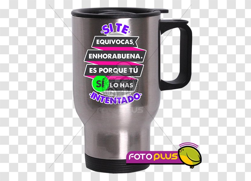 Mug Thermoses Glass Sublimation Coffee - Purple - Termo Transparent PNG