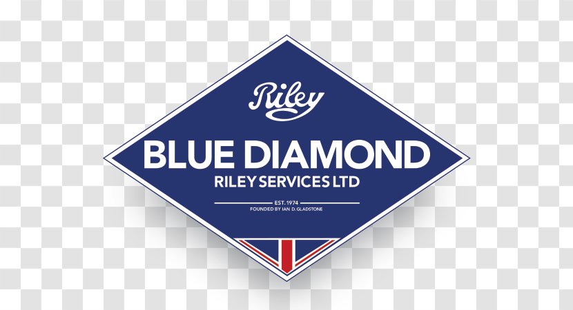 Blue Diamond Riley Services Limited Logo Brand Font - Sign Transparent PNG