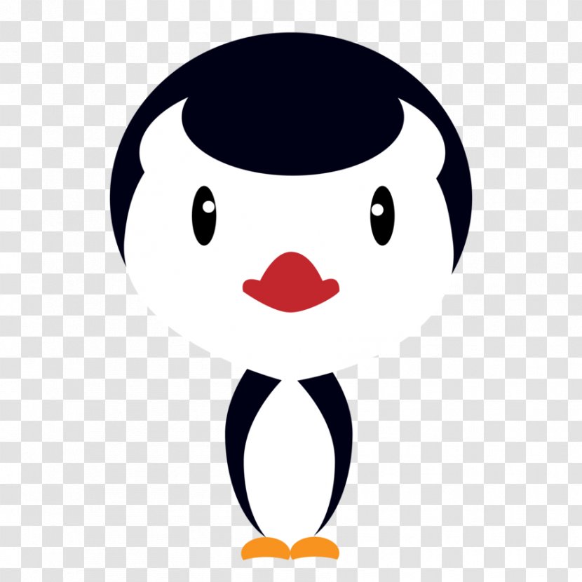 Penguin Clip Art Nose Beak - Smile Transparent PNG
